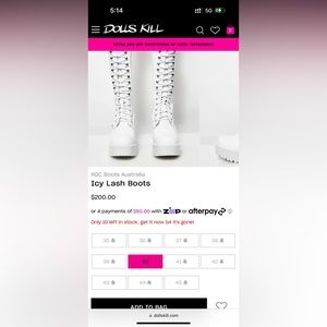 ROC Australia Lash Boots